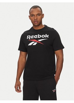 Reebok T-Shirt 100216166 Czarny Regular Fit ze sklepu MODIVO w kategorii T-shirty męskie - zdjęcie 181110707