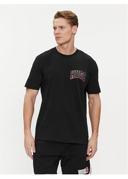 Hugo T-Shirt Dasko 50515067 Czarny Regular Fit ze sklepu MODIVO w kategorii T-shirty męskie - zdjęcie 181110797