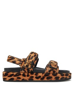 Tory Burch Sandały 165479 Brązowy ze sklepu MODIVO w kategorii Sandały damskie - zdjęcie 181110925
