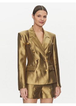 Guess Marynarka 5GGN20 7312A Złoty Regular Fit ze sklepu MODIVO w kategorii Marynarki damskie - zdjęcie 181111039