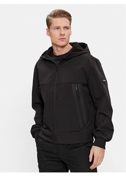Calvin Klein Kurtka przejściowa K10K111026 Czarny Regular Fit ze sklepu MODIVO w kategorii Kurtki męskie - zdjęcie 181111085