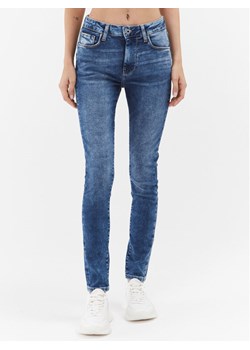 Pepe Jeans Jeansy Regent PL204171 Niebieski Skinny Fit ze sklepu MODIVO w kategorii Jeansy damskie - zdjęcie 181111087