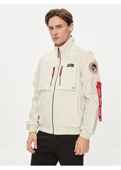 Aeronautica Militare Kurtka bomber 241AB2152CT3260 Écru Regular Fit ze sklepu MODIVO w kategorii Kurtki męskie - zdjęcie 181111199