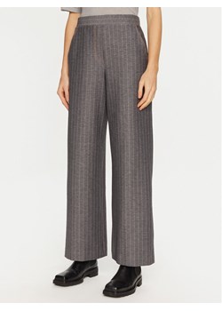 Max Mara Leisure Spodnie materiałowe Foggia 2426786108 Szary Wide Leg ze sklepu MODIVO w kategorii Spodnie damskie - zdjęcie 181111295