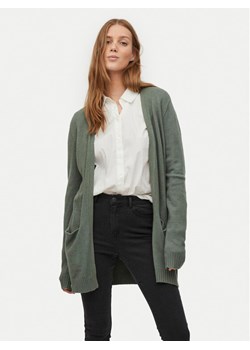 Vila Kardigan Ril 14044041 Zielony Regular Fit ze sklepu MODIVO w kategorii Swetry damskie - zdjęcie 181111298
