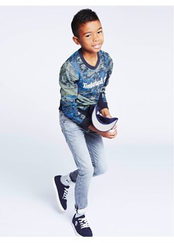 Timberland Bluza T25U09 D Zielony Regular Fit ze sklepu MODIVO w kategorii Bluzy chłopięce - zdjęcie 181111449