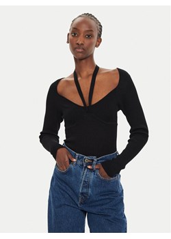 Brave Soul Sweter LK-273BUSTED Czarny Slim Fit ze sklepu MODIVO w kategorii Swetry damskie - zdjęcie 181111498