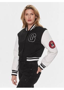 Guess Kurtka bomber W4RL56 KCD20 Czarny Relaxed Fit ze sklepu MODIVO w kategorii Kurtki damskie - zdjęcie 181111517