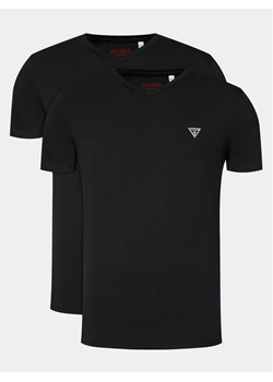 Guess Komplet 2 t-shirtów Caleb U97G03 KCD31 Czarny Regular Fit ze sklepu MODIVO w kategorii T-shirty męskie - zdjęcie 181111587