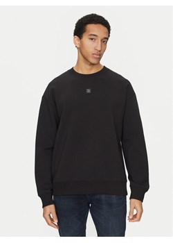 HUGO Bluza Dettil 50533689 Czarny Relaxed Fit ze sklepu MODIVO w kategorii Bluzy męskie - zdjęcie 181111635
