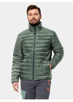 Jack Wolfskin Kurtka puchowa Pilvi Down Jkt 1207701 Zielony Regular Fit ze sklepu MODIVO w kategorii Kurtki męskie - zdjęcie 181111659