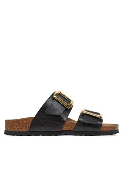 Birkenstock Klapki Sydney Cushion Buckle 1029457 Czarny ze sklepu MODIVO w kategorii Klapki damskie - zdjęcie 181111806
