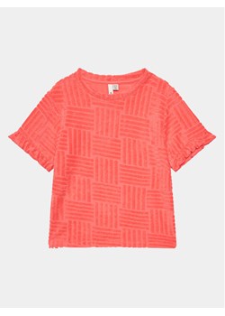 Pieces KIDS T-Shirt 17139129 Różowy Loose Fit ze sklepu MODIVO w kategorii Bluzki dziewczęce - zdjęcie 181112086