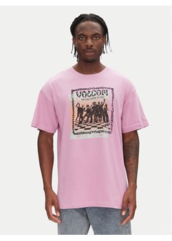 Volcom T-Shirt Filip Rygalski A4312506 Różowy Loose Fit ze sklepu MODIVO w kategorii T-shirty męskie - zdjęcie 181112186