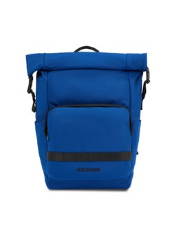 Tommy Hilfiger Plecak Th Monotype Rolltop Backpack AM0AM12205 Niebieski ze sklepu MODIVO w kategorii Plecaki - zdjęcie 181112235