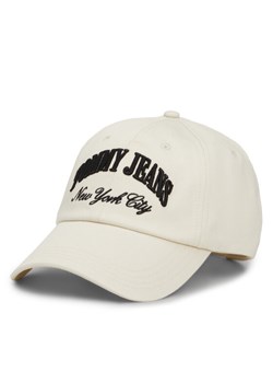 Tommy Jeans Czapka z daszkiem Hot Summer AW0AW15959 Beżowy ze sklepu MODIVO w kategorii Czapki z daszkiem damskie - zdjęcie 181112249