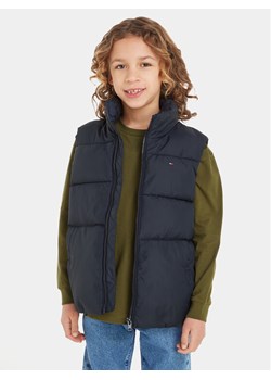 Tommy Hilfiger Kamizelka Essential KB0KB08557 S Granatowy Regular Fit ze sklepu MODIVO w kategorii Kamizelki chłopięce - zdjęcie 181112255