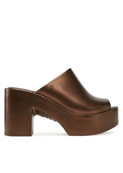 Melissa Klapki Melissa Mule Hype Metallic Ad 36497 Brązowy ze sklepu MODIVO w kategorii Klapki damskie - zdjęcie 181112465