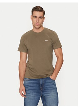 SCHOTT N.Y.C. T-Shirt TSCLAWS1 Khaki Regular Fit ze sklepu MODIVO w kategorii T-shirty męskie - zdjęcie 181112677