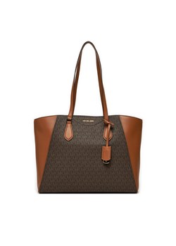 MICHAEL Michael Kors Torebka Taryn 30F4GTBT7B Brązowy ze sklepu MODIVO w kategorii Torby Shopper bag - zdjęcie 181112875