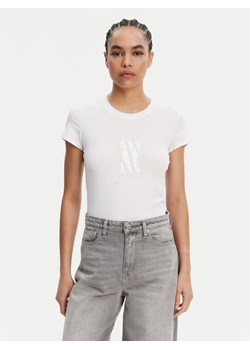 Armani Exchange T-Shirt XW000511 AF11929 U0002 Biały Slim Fit ze sklepu MODIVO w kategorii Bluzki damskie - zdjęcie 181112895