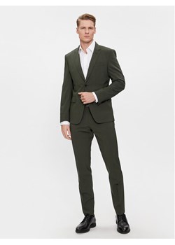 Boss Garnitur H-Huge-2Pcs-224 50509485 Zielony Slim Fit ze sklepu MODIVO w kategorii Garnitury męskie - zdjęcie 181112898