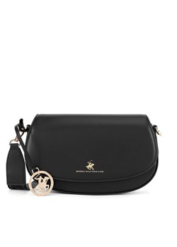Beverly Hills Polo Club Torebka BHPC-S-001-07 Czarny ze sklepu MODIVO w kategorii Listonoszki - zdjęcie 181112949