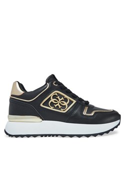 Guess Sneakersy FLJKOY ELE12 Czarny ze sklepu MODIVO w kategorii Buty sportowe damskie - zdjęcie 181113099