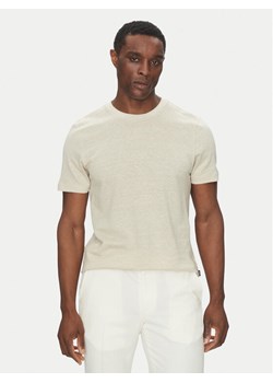 BOSS T-Shirt H-Thompson 28 50537488 Beżowy Regular Fit ze sklepu MODIVO w kategorii T-shirty męskie - zdjęcie 181113186