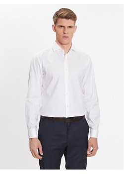 Boss Koszula 50480101 Biały Slim Fit ze sklepu MODIVO w kategorii Koszule męskie - zdjęcie 181113228