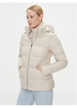 Tommy Hilfiger Kurtka puchowa WW0WW38934 Beżowy Regular Fit ze sklepu MODIVO w kategorii Kurtki damskie - zdjęcie 181113278