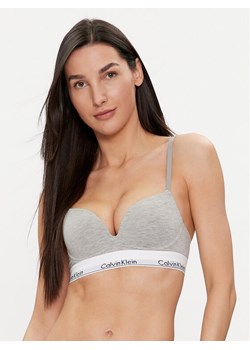 Calvin Klein Underwear Biustonosz push-up 000QF7623E Szary ze sklepu MODIVO w kategorii Biustonosze - zdjęcie 181113519