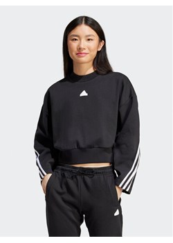 adidas Bluza Future Icons 3-Stripes IP1549 Czarny Loose Fit ze sklepu MODIVO w kategorii Bluzy damskie - zdjęcie 181113535
