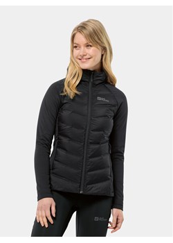 Jack Wolfskin Kurtka outdoor Tasman Down Hybrid 1711331 Czarny Regular Fit ze sklepu MODIVO w kategorii Kurtki damskie - zdjęcie 181113578