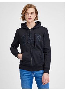 Gap Bluza 499917-06 Czarny Regular Fit ze sklepu MODIVO w kategorii Bluzy męskie - zdjęcie 181113788