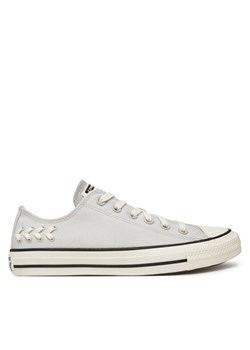 Converse Trampki Chuck Taylor All Star Crafted Laces A12579C Szary ze sklepu MODIVO w kategorii Trampki damskie - zdjęcie 181113798