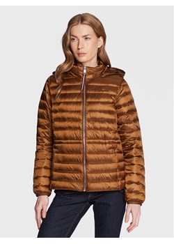Tommy Hilfiger Kurtka puchowa Feminne WW0WW37264 Brązowy Regular Fit ze sklepu MODIVO w kategorii Kurtki damskie - zdjęcie 181113908