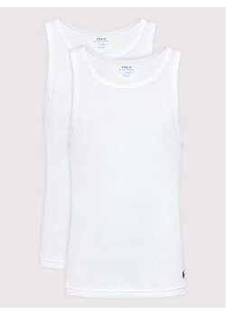 Polo Ralph Lauren Komplet 2 tank topów 714835886001 Biały Regular Fit ze sklepu MODIVO w kategorii Podkoszulki męskie - zdjęcie 181113919
