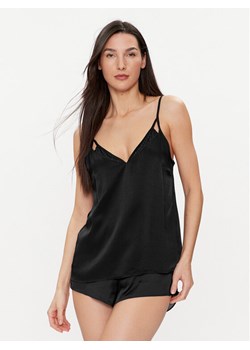 Boss Koszulka piżamowa Audrey 50515623 Czarny Relaxed Fit ze sklepu MODIVO w kategorii Piżamy damskie - zdjęcie 181114028