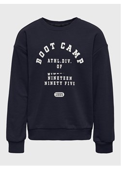 Kids ONLY Bluza Ziggy 15271455 Granatowy Regular Fit ze sklepu MODIVO w kategorii Bluzy chłopięce - zdjęcie 181114045