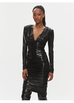 Pinko Sukienka koktajlowa 103145 Y5RA Czarny Slim Fit ze sklepu MODIVO w kategorii Sukienki - zdjęcie 181114069
