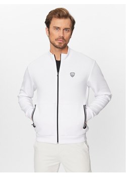 EA7 Emporio Armani Bluza 8NPM19 PJ4EZ 1100 Biały Regular Fit ze sklepu MODIVO w kategorii Bluzy męskie - zdjęcie 181114078