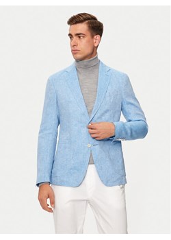 JOOP! Marynarka Hoverest 30041961 Niebieski Slim Fit ze sklepu MODIVO w kategorii Marynarki męskie - zdjęcie 181114079
