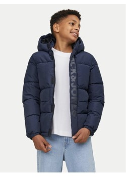 Jack&Jones Junior Kurtka zimowa Speed 12258776 Granatowy Regular Fit ze sklepu MODIVO w kategorii Kurtki chłopięce - zdjęcie 181114098