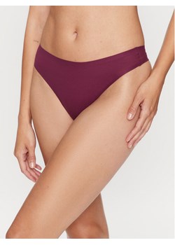 Chantelle Stringi Soft Stretch C26490 Bordowy ze sklepu MODIVO w kategorii Majtki damskie - zdjęcie 181114207