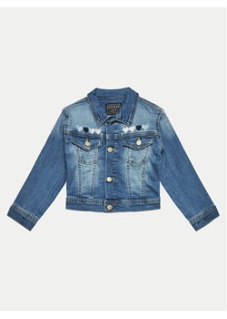 Guess Kurtka jeansowa K4GL01 D4CA0 Granatowy Regular Fit ze sklepu MODIVO w kategorii Kurtki dziewczęce - zdjęcie 181114256