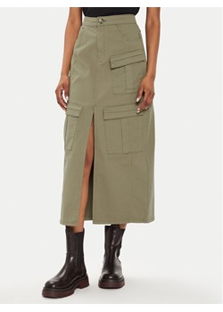 Gestuz Spódnica midi 10908161 Zielony Regular Fit ze sklepu MODIVO w kategorii Spódnice - zdjęcie 181114259