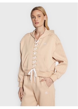 adidas Bluza Always Original HK5058 Beżowy Relaxed Fit ze sklepu MODIVO w kategorii Bluzy damskie - zdjęcie 181114348