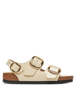 Birkenstock Sandały Milano Big Buckle 1025395 Écru ze sklepu MODIVO w kategorii Sandały damskie - zdjęcie 181114378