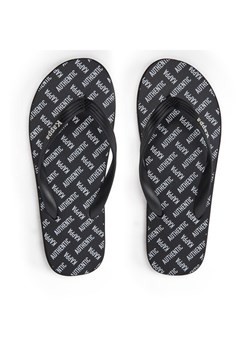 Kappa Japonki 371G1KW Black - Beige Lt Almond Kolorowy ze sklepu MODIVO w kategorii Klapki męskie - zdjęcie 181114398